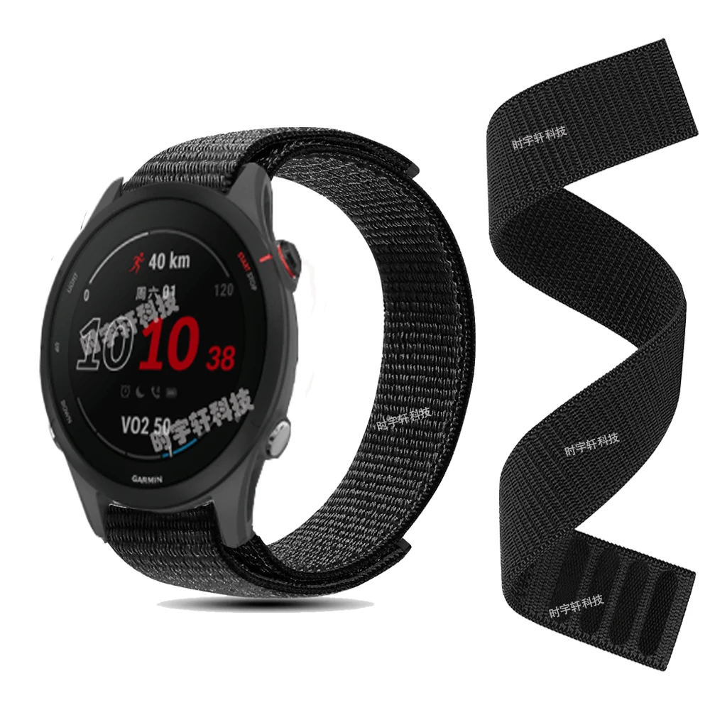 Нейлоновый ремешок для наручных часов Garmin Forerunner 255 55 245/Vivoactive 4 3/шнур 2 Plus/шнур Sq |