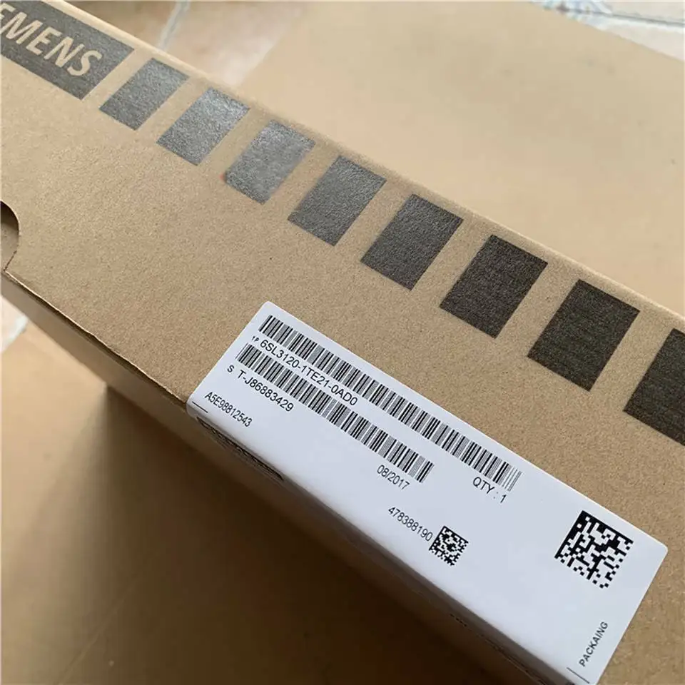 Новый модуль Siemens 6SL3120-1TE21-0AD0 6SL3 120-1TE21-0AD0 
Новый модуль Siemens 6SL3120-1TE21-0AD0 6SL3 120-1TE21-0AD0