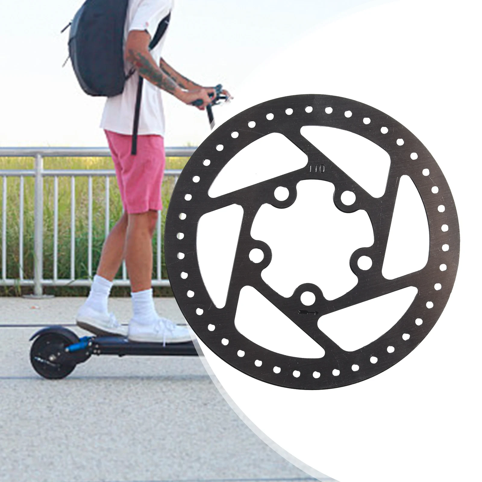 Hot Selling Electric Scooter Brake Disc Rear Wheel Special Disc Brake Disc 110MM Brake Disc Brake Pad Cycling Accesseries
Hot Selling Electric Scooter Brake Disc Rear Wheel Special Disc Brake Disc 110MM Brake Disc Brake Pad Cycling Accesseries
