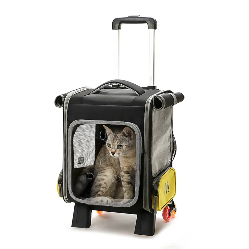 C&C Pet Rolling Carrier Backpack Dog Wheel Around Cat Luggage Bag Pet Travel Carrier pet supplies
C&C Pet Rolling Carrier Backpack Dog Wheel Around Cat Luggage Bag Pet Travel Carrier pet supplies