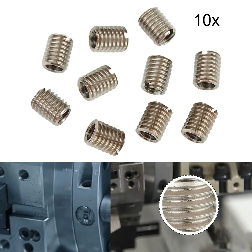 10Pcs/pack Stainless Steel Thread Adapters Convert M8 8mm Male To M6 6mm Female Hardware Fasteners Threaded Reducer Insert
10Pcs/pack Stainless Steel Thread Adapters Convert M8 8mm Male To M6 6mm Female Hardware Fasteners Threaded Reducer Insert