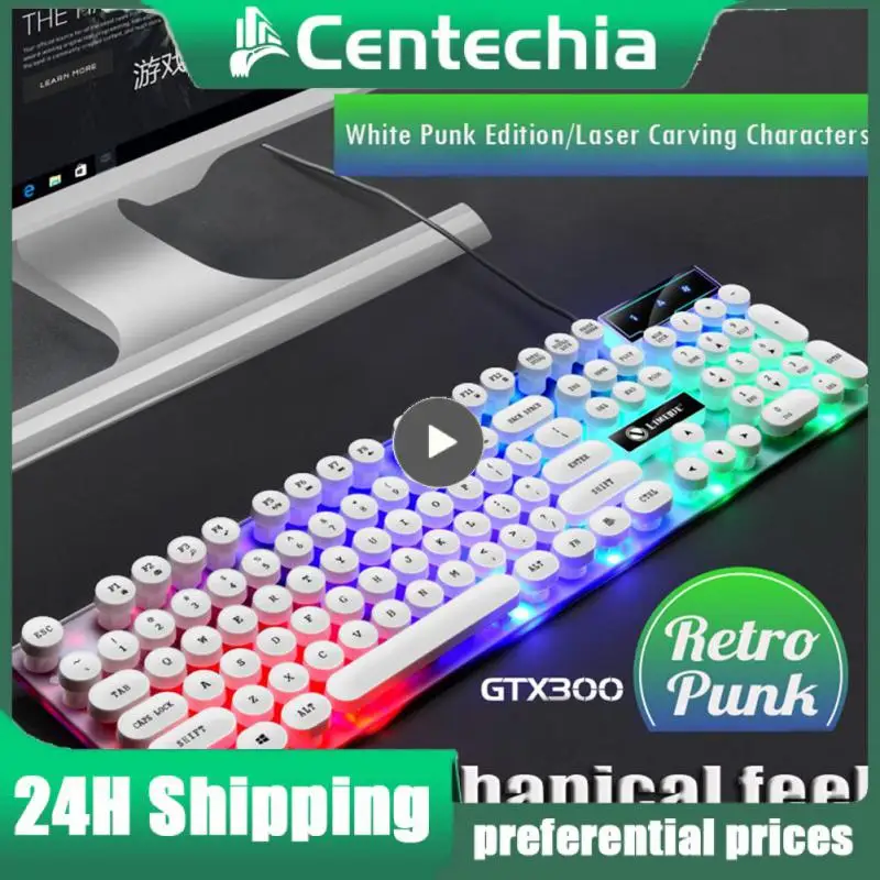 Portable Rgb Usb Wired Keyboard Mouse Set 104 Keys Backlight Gaming Keyboard Waterproof Gaming Mouse For Laptop Pc Cool
Portable Rgb Usb Wired Keyboard Mouse Set 104 Keys Backlight Gaming Keyboard Waterproof Gaming Mouse For Laptop Pc Cool