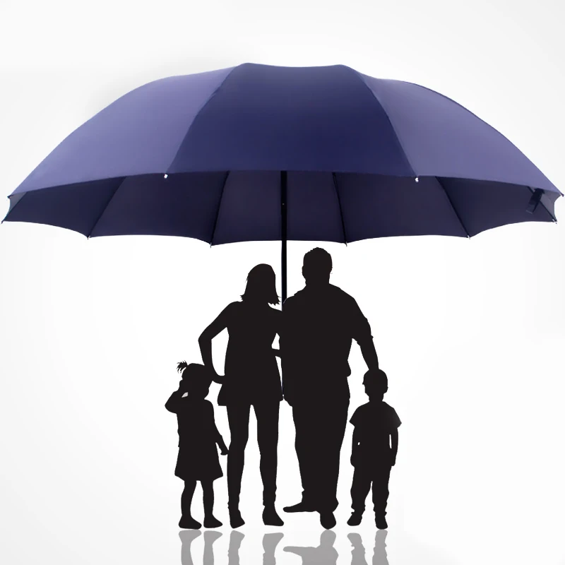 

Ветрозащитные зонты для всей семьи, большие складные дождевые зонты, солнечный Зонтик, зонтики для людей, несколько