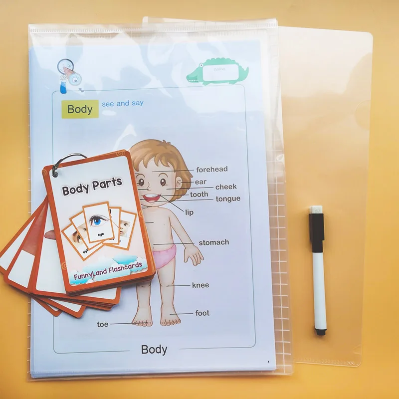Learning English Words Flash Cards for Kids Montessori Education Card Hardcopy Practice Paper Children English Homework Workbook
Learning English Words Flash Cards for Kids Montessori Education Card Hardcopy Practice Paper Children English Homework Workbook