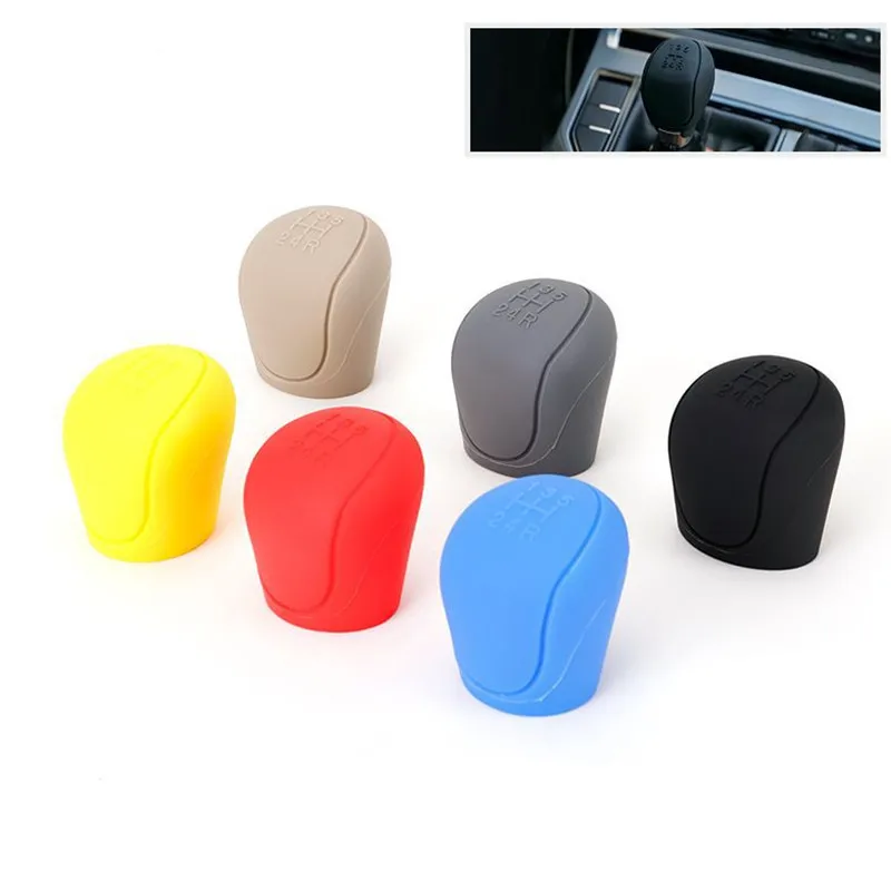 Silicone Car Gear Head Shift Knob Cover Gear Shift Non Slip Grip Grip Handle Case Wear-resistant Gear Rod Cover Handbrake Cove
Silicone Car Gear Head Shift Knob Cover Gear Shift Non Slip Grip Grip Handle Case Wear-resistant Gear Rod Cover Handbrake Cove
