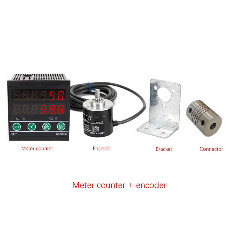 Электронный цифровой счетчик, энкодер, интеллектуальный автоматический счетчик, роликовый счетчик ST76, высокоточный
Электронный цифровой счетчик, энкодер, интеллектуальный автоматический счетчик, роликовый счетчик ST76, высокоточный