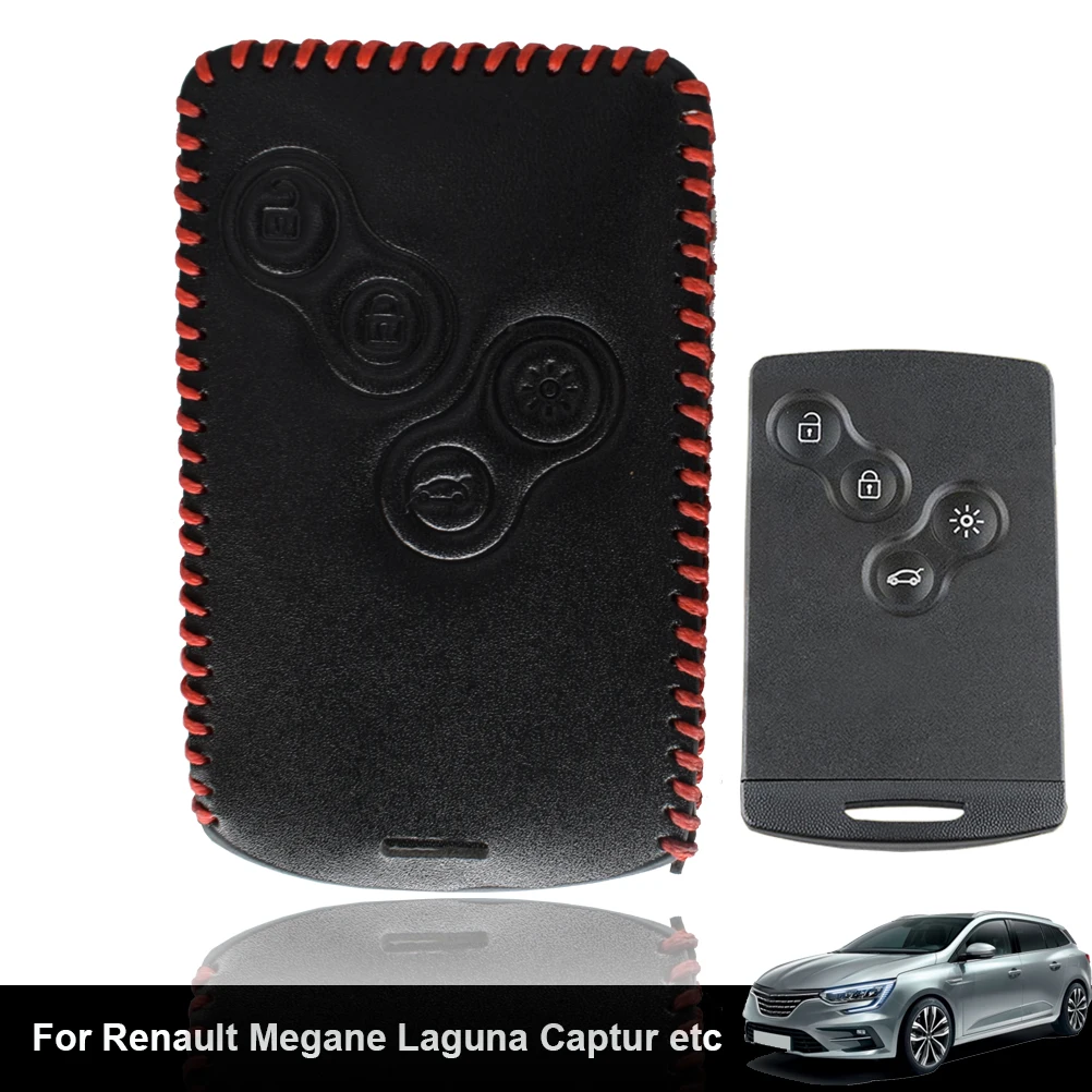 Leather Car Key Cover For Renault Koleos Scenic Clio Megane Captur Laguna Logan Car Remote Key Shell Case Fob Holder 4 Buttons
Leather Car Key Cover For Renault Koleos Scenic Clio Megane Captur Laguna Logan Car Remote Key Shell Case Fob Holder 4 Buttons