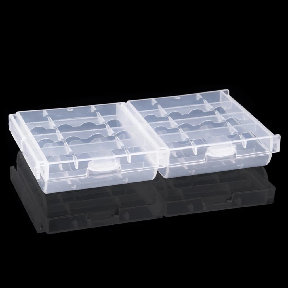 10pcs Battery Plastic Case Storage Box For AA AAA Batteries Conservation Translucent Battery Container Holder 67×60×18mm
10pcs Battery Plastic Case Storage Box For AA AAA Batteries Conservation Translucent Battery Container Holder 67×60×18mm