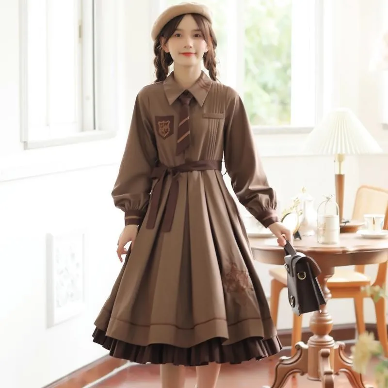 Autumn Winter Japanese Style College Style JK Uniform Set Vintege Cape Shawl Jacket Dress Woman Retro Daily Lolita Dress
Autumn Winter Japanese Style College Style JK Uniform Set Vintege Cape Shawl Jacket Dress Woman Retro Daily Lolita Dress