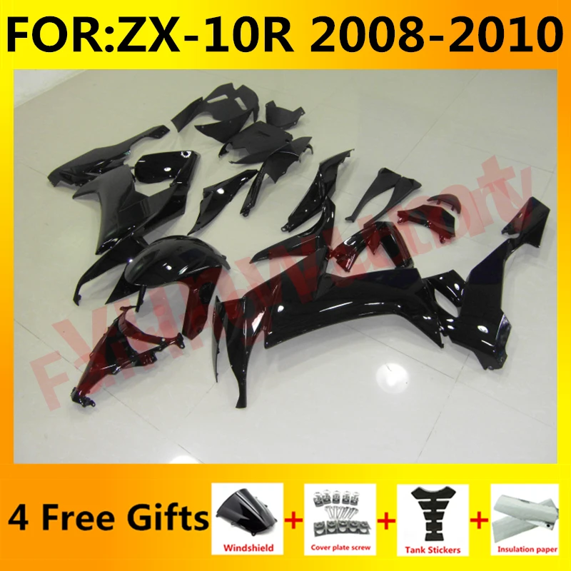 New ABS Whole Motorcycle Fairings Kit fit for Ninja ZX-10R ZX10R zx 10r 2008 2009 2010 08 09 10 Bodywork fairing kits set black
New ABS Whole Motorcycle Fairings Kit fit for Ninja ZX-10R ZX10R zx 10r 2008 2009 2010 08 09 10 Bodywork fairing kits set black