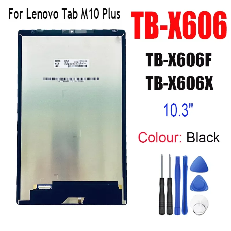 Original New For Lenovo Tab M10 Plus TB-X606F TB-X606X TB-X606 LCD Display Touch Screen Digitizer Assembly Replacement Parts
Original New For Lenovo Tab M10 Plus TB-X606F TB-X606X TB-X606 LCD Display Touch Screen Digitizer Assembly Replacement Parts