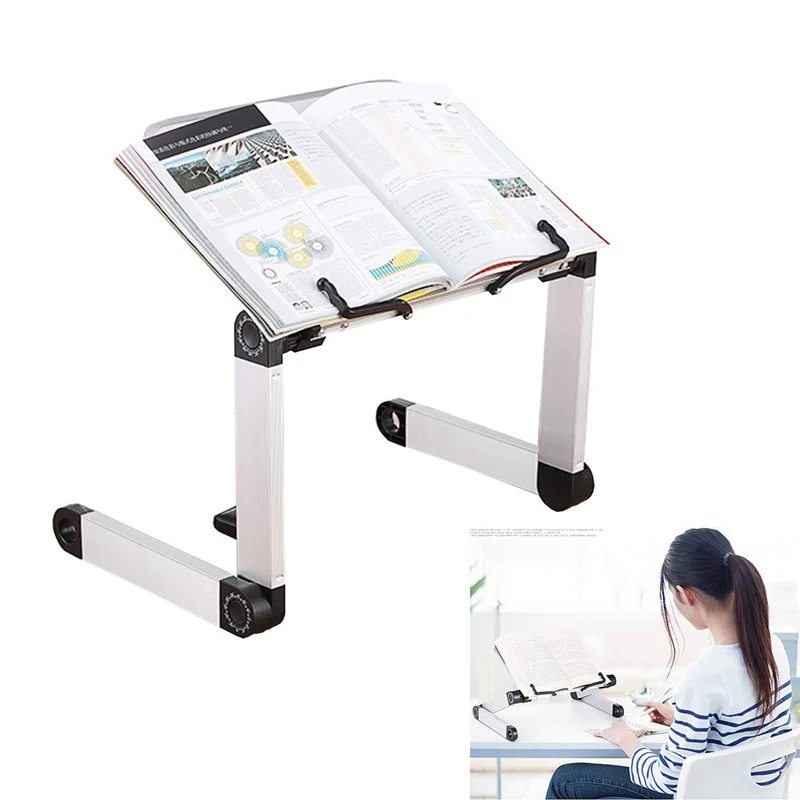 Creative Aluminum Alloy Metal 360 Degree Adjustable Book Reading Rack Portable Folding Bracket Book Reading Shelf Laptop Stand
Creative Aluminum Alloy Metal 360 Degree Adjustable Book Reading Rack Portable Folding Bracket Book Reading Shelf Laptop Stand
