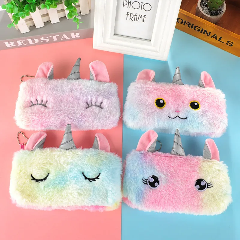 Kawaii Cartoon Pencil Bag Stationery Supplies Pen Case For Girl Plush Toy Makeup Bag Zipper Pencil Pouch School Office Supplies
Kawaii Cartoon Pencil Bag Stationery Supplies Pen Case For Girl Plush Toy Makeup Bag Zipper Pencil Pouch School Office Supplies