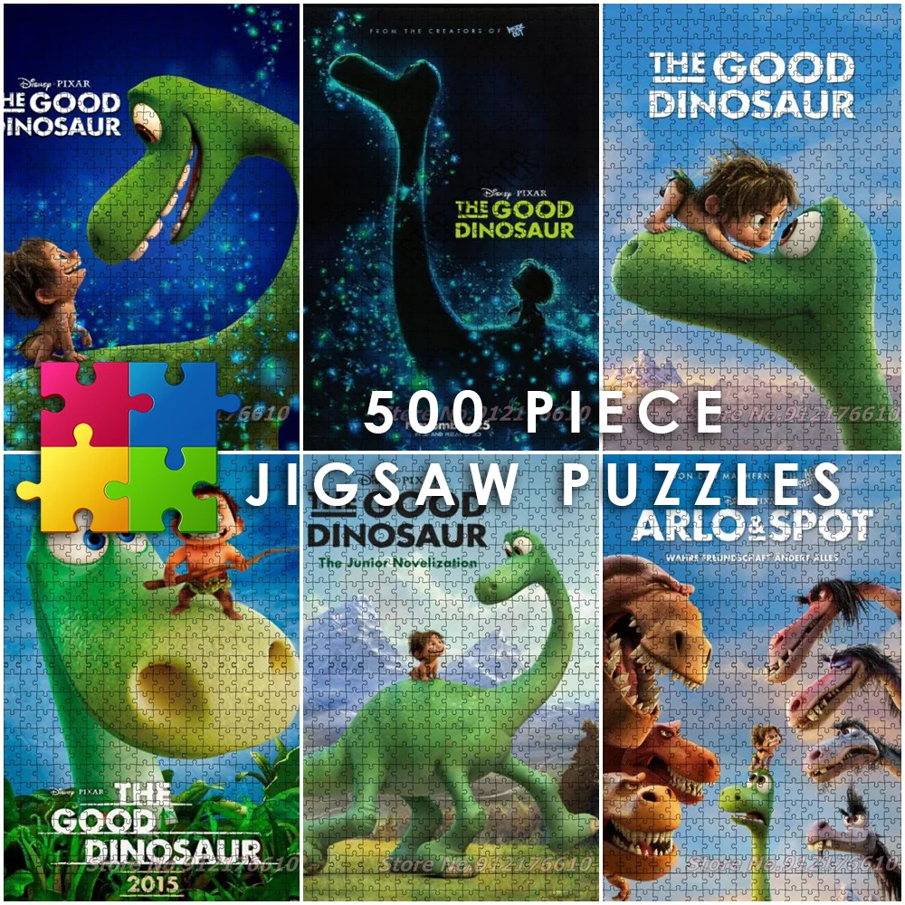 The Good Dinosaur 500 Piece Jigsaw Puzzles Disney Cartoon Anime Diy Creative Puzzle Paper Decompress Educational Toys Kids Gifts
The Good Dinosaur 500 Piece Jigsaw Puzzles Disney Cartoon Anime Diy Creative Puzzle Paper Decompress Educational Toys Kids Gifts