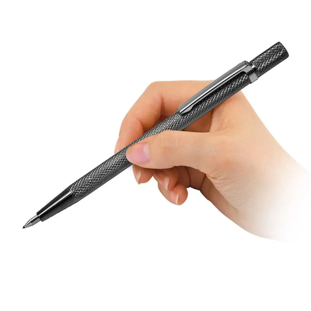 Diamond Letteringpen Metal Cutting Pen Black Durable Tungsten Steel Alloy Tungsten Steel Pen Tip Anti-slip Texture
Diamond Letteringpen Metal Cutting Pen Black Durable Tungsten Steel Alloy Tungsten Steel Pen Tip Anti-slip Texture