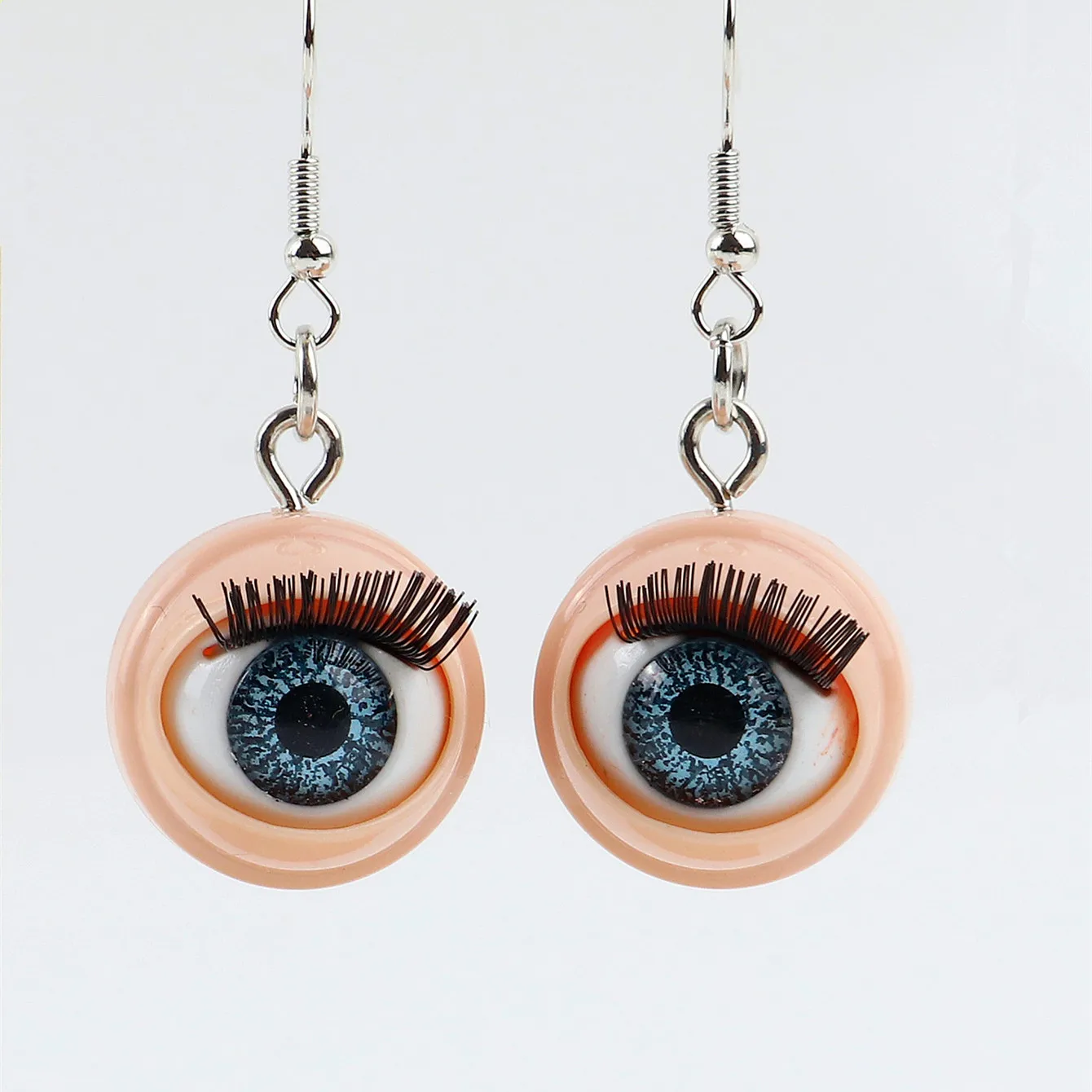 Awful Creepy Baby Doll Movable Eyeball Eyelash Acrylic Drop Earrings for Women Scary Blinking Action Dangle Earring New Jewelry
Awful Creepy Baby Doll Movable Eyeball Eyelash Acrylic Drop Earrings for Women Scary Blinking Action Dangle Earring New Jewelry
