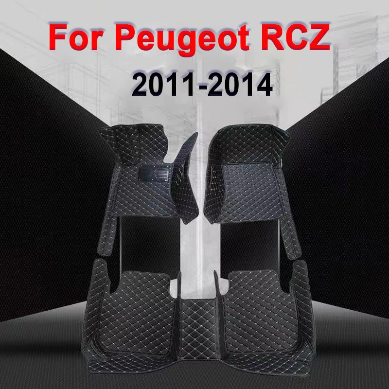 Автомобильные коврики для PEUGEOT RCZ 2011-2014, индивидуальные автомобильные подкладки для ног, аксессуары для автомобиля
Автомобильные коврики для PEUGEOT RCZ 2011-2014, индивидуальные автомобильные подкладки для ног, аксессуары для автомобиля