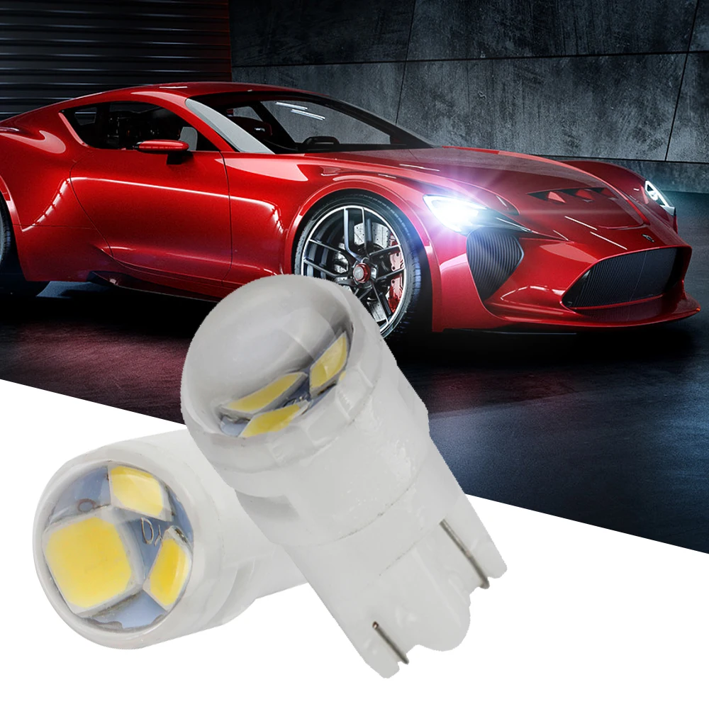 MIHAZ 10pcs W5W T10 3SMD LED Ceramic Lens Light Bulb Wedge Side License Plate Reading Lamp 12V White Red Blue Yellow Green Pink
MIHAZ 10pcs W5W T10 3SMD LED Ceramic Lens Light Bulb Wedge Side License Plate Reading Lamp 12V White Red Blue Yellow Green Pink
