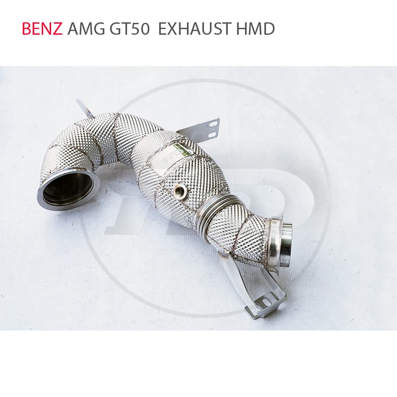 HMD Car Accessories Exhaust Manifold for Mercedes Benz AMG GT50 With Catalytic Header High Flow Downpipe Catless Pipe
HMD Car Accessories Exhaust Manifold for Mercedes Benz AMG GT50 With Catalytic Header High Flow Downpipe Catless Pipe