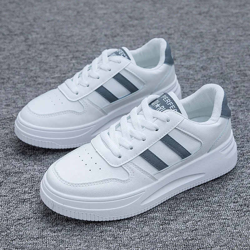 Sport Femme Casual White Shoes Woman Trainers Fashion New Comfort Women's Sneakers Pu Leather Platform Sneakers Women Flats
Sport Femme Casual White Shoes Woman Trainers Fashion New Comfort Women's Sneakers Pu Leather Platform Sneakers Women Flats