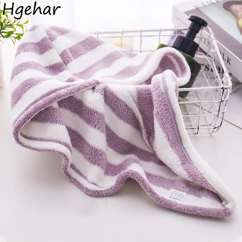 Dry Hair Cap Striped Towel Absorbent Bathroom Bath Shower Cap Soft Turban Microfiber Toallas Quick-drying Wiping Hair Towels Ins
Dry Hair Cap Striped Towel Absorbent Bathroom Bath Shower Cap Soft Turban Microfiber Toallas Quick-drying Wiping Hair Towels Ins