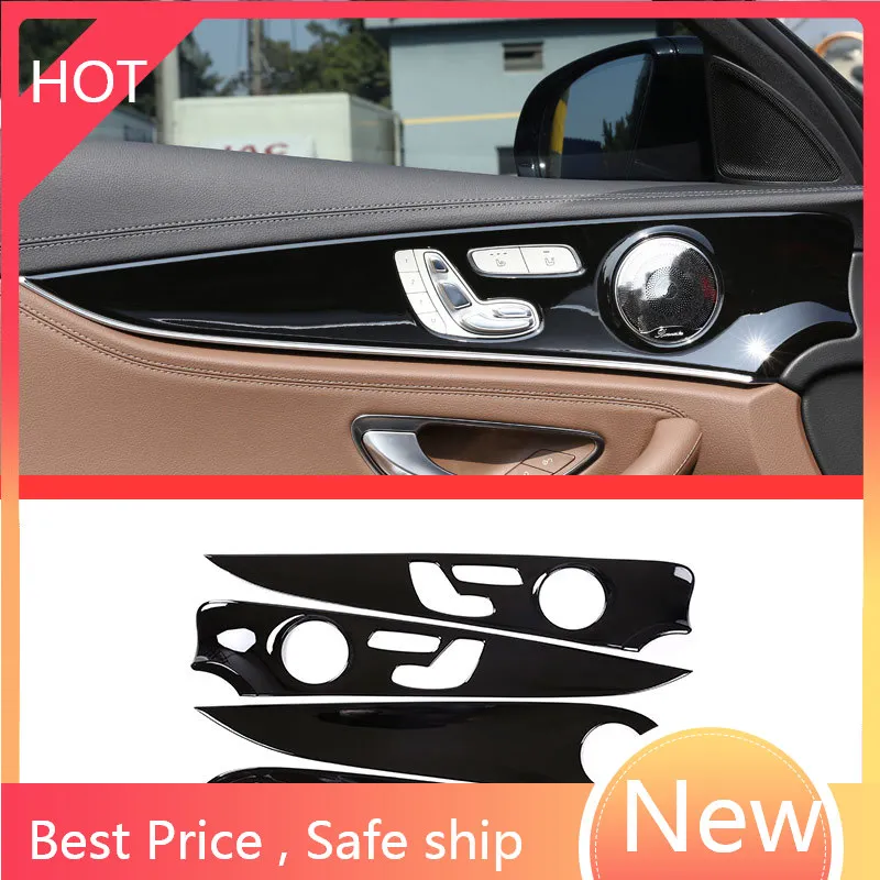 For Mercedes Benz E Class W213 E200l E300l ABS Chrome Gloss Black Interior Door Decoration Panel Cover Trims 4pcs
For Mercedes Benz E Class W213 E200l E300l ABS Chrome Gloss Black Interior Door Decoration Panel Cover Trims 4pcs