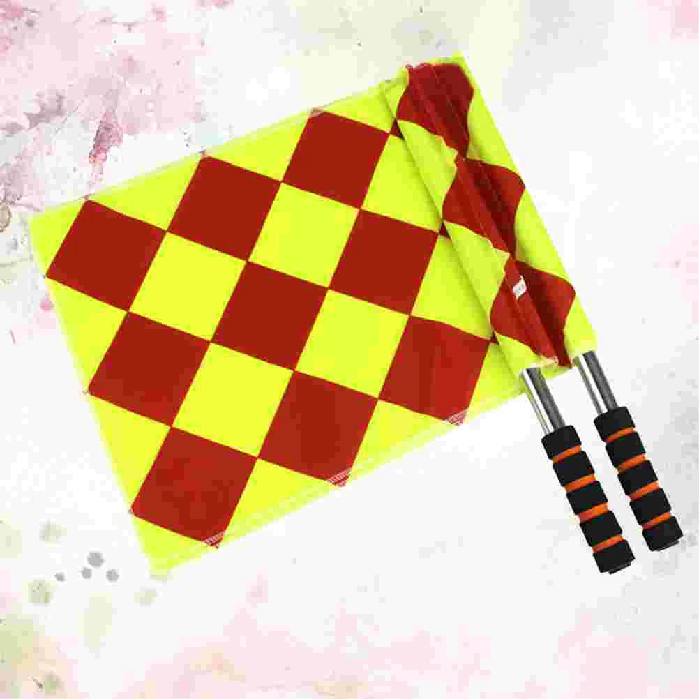 Flags Flag Footballsoccer Referee Hand Assistant Cheer Team Equipments Border Referees Special Linesman Training Match Garden
Flags Flag Footballsoccer Referee Hand Assistant Cheer Team Equipments Border Referees Special Linesman Training Match Garden
