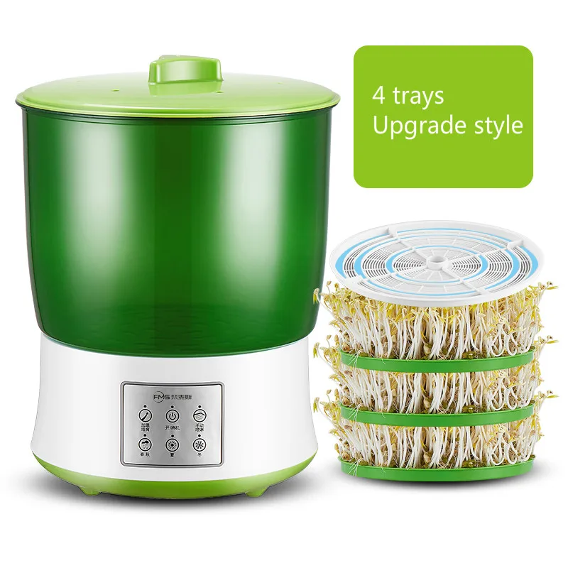 Digital Home DIY Bean Sprouts Maker Thermostat Green Seeds Growing Germinator Automatic Vegetable Seedling Growth Bucket Machine
Digital Home DIY Bean Sprouts Maker Thermostat Green Seeds Growing Germinator Automatic Vegetable Seedling Growth Bucket Machine