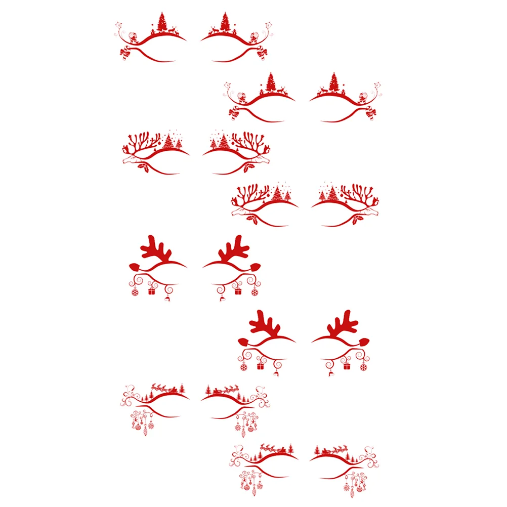 8 Pairs of Xmas Eye Stickers Eyeline Decals Xmas Eye Decors Xmas Makeup Stickers for Eye Decor Xmas
8 Pairs of Xmas Eye Stickers Eyeline Decals Xmas Eye Decors Xmas Makeup Stickers for Eye Decor Xmas