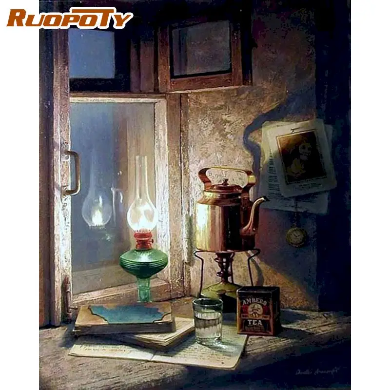60x75cm Paint By Numbers Retro Electric Lamp DIY Set of Acrylic Paint For Painting By Numbers On Canvas Scenery Home Decor
60x75cm Paint By Numbers Retro Electric Lamp DIY Set of Acrylic Paint For Painting By Numbers On Canvas Scenery Home Decor
