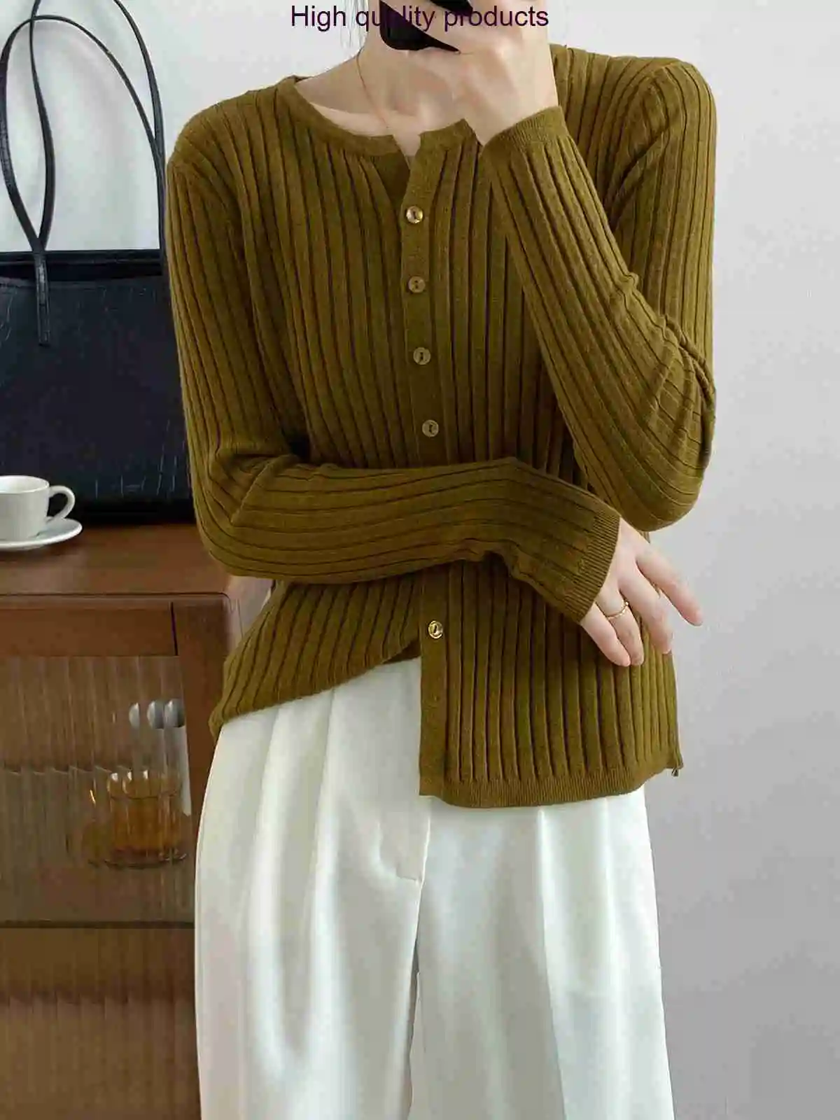 Winter Fashion Clothes Women Long Sleeve V-Neck Knitted Cardigan 2023 New Women'S Single Breasted Cardigans Sweaters
Winter Fashion Clothes Women Long Sleeve V-Neck Knitted Cardigan 2023 New Women'S Single Breasted Cardigans Sweaters