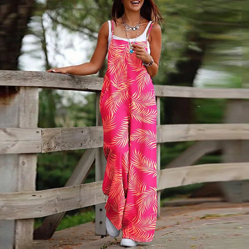 Women Fashion Pattern Print Jumpsuit Spring Sexy Off Shoulder Straight Office Romper New Summer Elegant One Piece Retro Overalls
Women Fashion Pattern Print Jumpsuit Spring Sexy Off Shoulder Straight Office Romper New Summer Elegant One Piece Retro Overalls