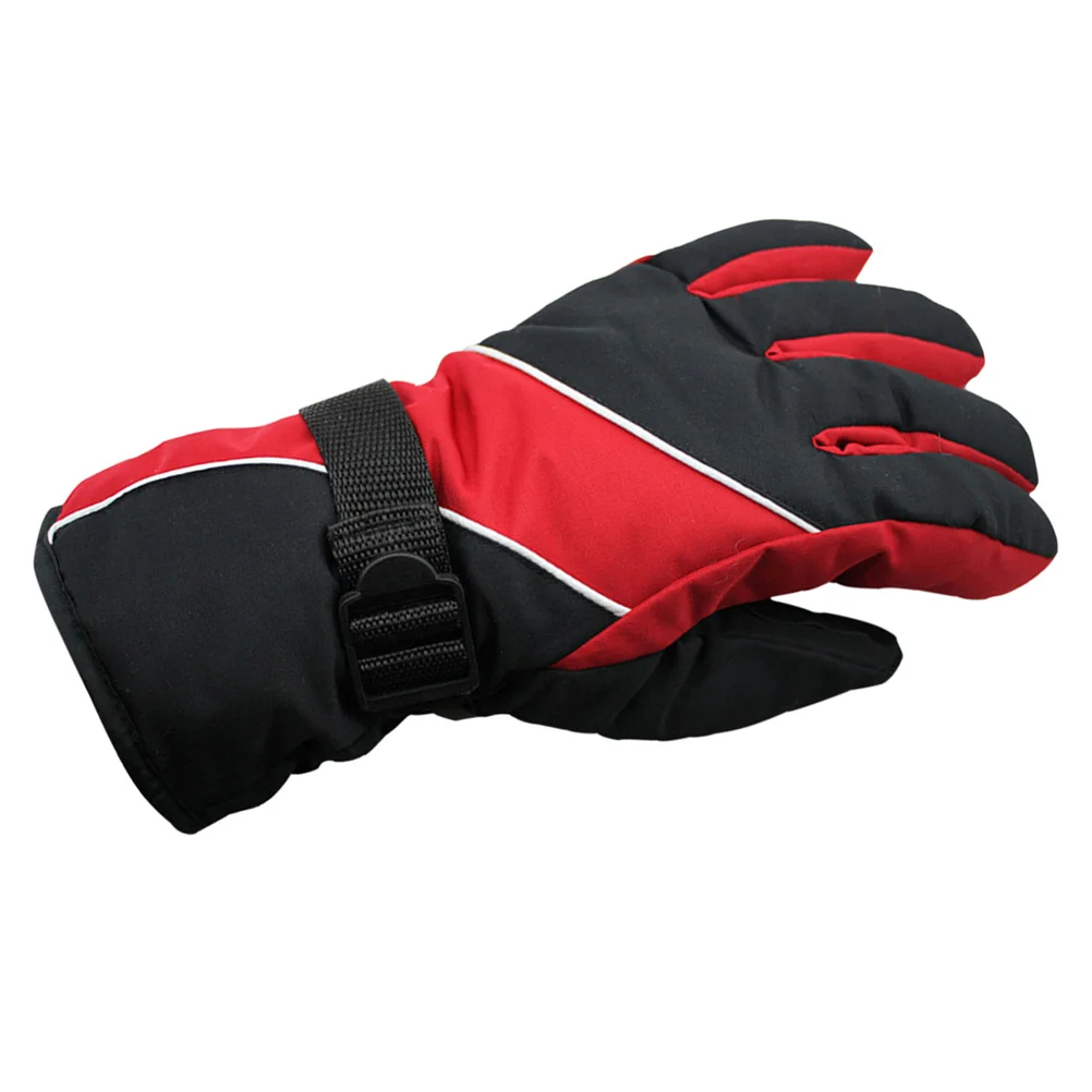 Men's Water Resistant Windproof Snow Protection Warm Adjustable Winter Sportswear Snowboard Ski Gloves (Red)
Men's Water Resistant Windproof Snow Protection Warm Adjustable Winter Sportswear Snowboard Ski Gloves (Red)