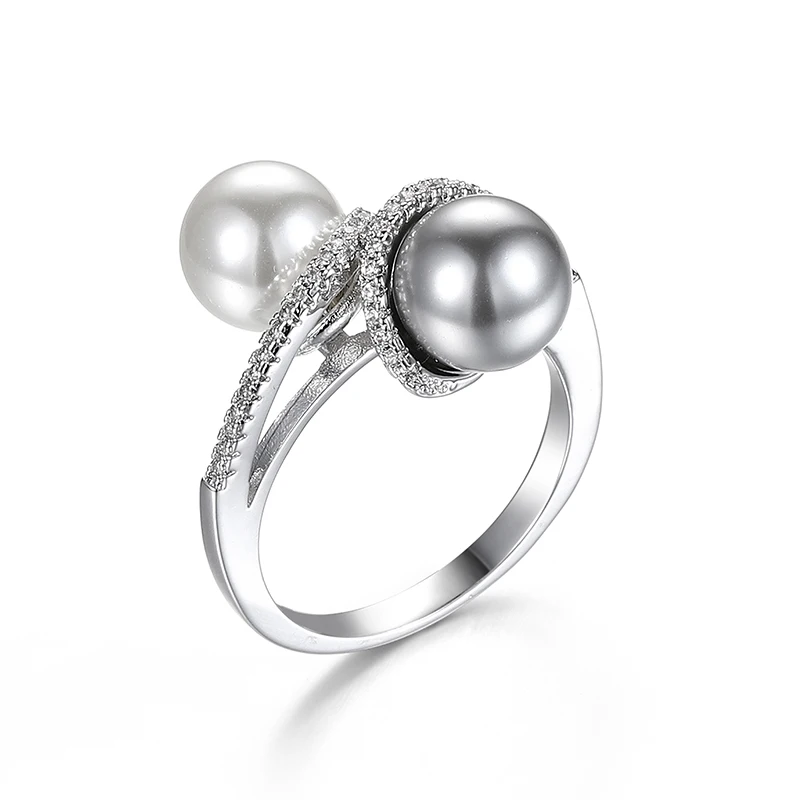 Hot Sale Simple Fashion Creative Micro Inlay Zircon Plated White Gold Grey Pearl Vintage Plated White Gold Ring
Hot Sale Simple Fashion Creative Micro Inlay Zircon Plated White Gold Grey Pearl Vintage Plated White Gold Ring