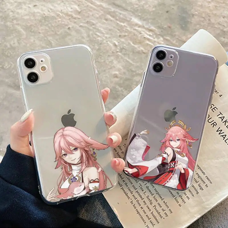 FHNBLJ Genshin Impact Yae Miko Phone Case for iPhone 11 12 13 mini pro XS MAX 8 7 6 6S Plus X 5S SE 2020 XR clear case
FHNBLJ Genshin Impact Yae Miko Phone Case for iPhone 11 12 13 mini pro XS MAX 8 7 6 6S Plus X 5S SE 2020 XR clear case