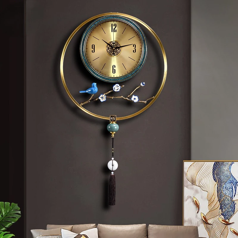 Light Luxury Wall Clock Modern Simple Household Watch Wall Hanging Pure Copper Creative Personality Silent Quartz Clock
Light Luxury Wall Clock Modern Simple Household Watch Wall Hanging Pure Copper Creative Personality Silent Quartz Clock