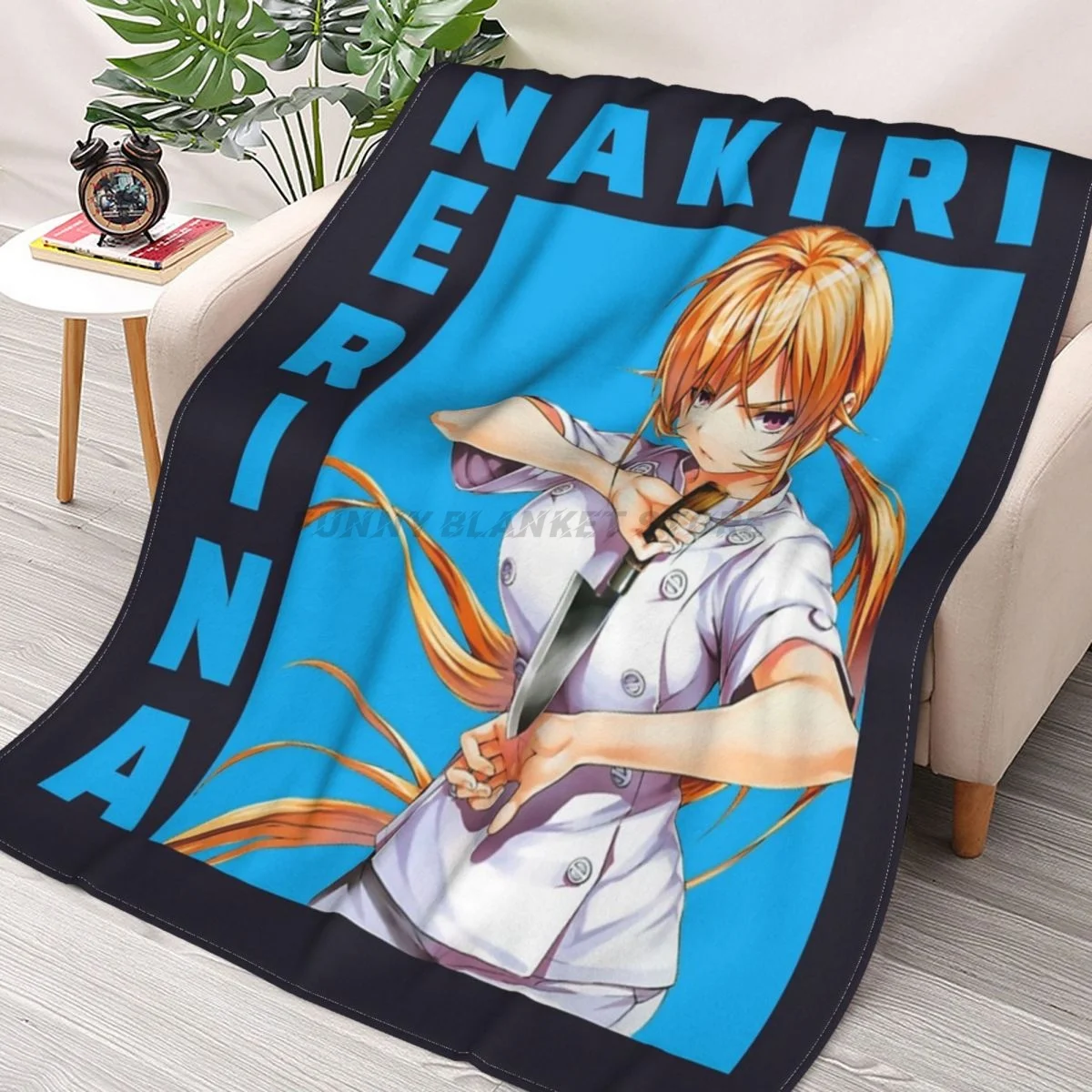 Erina Nakiri - Food War Throws Blankets Collage Flannel Ultra-Soft Warm picnic blanket bedspread on the bed
Erina Nakiri - Food War Throws Blankets Collage Flannel Ultra-Soft Warm picnic blanket bedspread on the bed