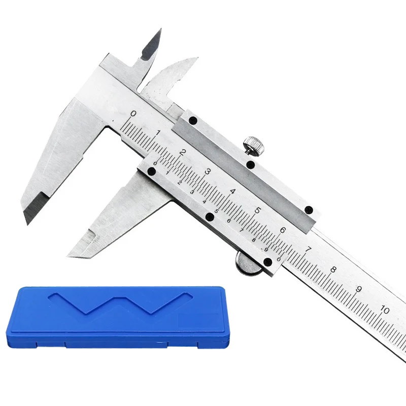 Professional Vernier Caliper 6" 0-150mm 0.02mm Metal Gauge Micrometer Inside Outside Depth Step Micrometer Measuring Tool
Professional Vernier Caliper 6" 0-150mm 0.02mm Metal Gauge Micrometer Inside Outside Depth Step Micrometer Measuring Tool