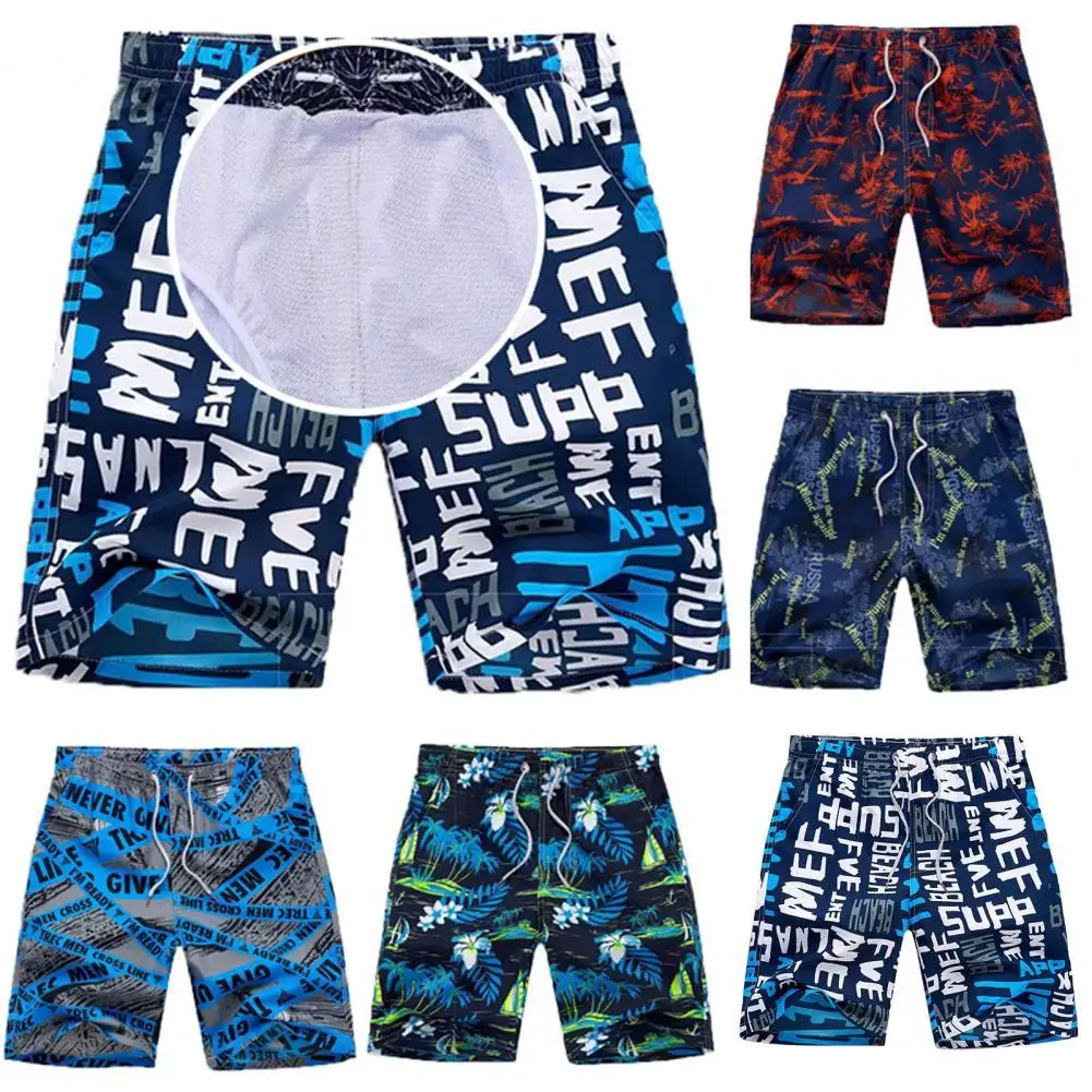 with Inner Net Chic Fashion Print Leisure Beach Shorts Skin-touching Summer Shorts Mid-Rise Male Clothing
with Inner Net Chic Fashion Print Leisure Beach Shorts Skin-touching Summer Shorts Mid-Rise Male Clothing