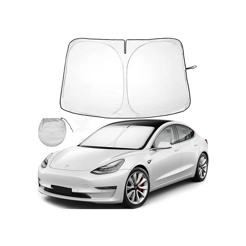 For Tesla Model Y Model 3 2017-2022 Car Windshield Sunscreen Window Sun Shade Visor Blocks Parasol Coche UV Rays Protection
For Tesla Model Y Model 3 2017-2022 Car Windshield Sunscreen Window Sun Shade Visor Blocks Parasol Coche UV Rays Protection