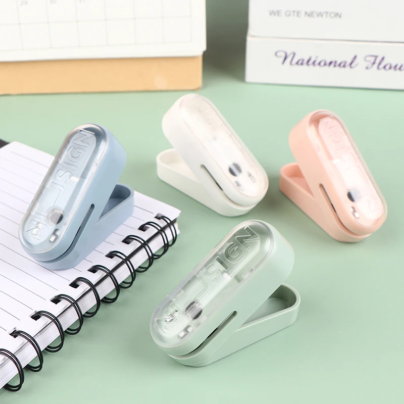 1Pc Ring Hole Puncher DIY Loose Leaf Paper Single Hole Punch Planner Scrapbooking Paper Binding Standard Hole Punch Machine
1Pc Ring Hole Puncher DIY Loose Leaf Paper Single Hole Punch Planner Scrapbooking Paper Binding Standard Hole Punch Machine