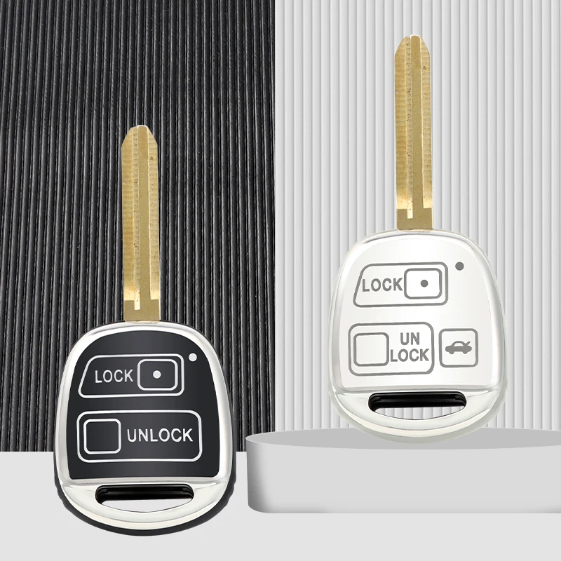 New TPU Car Key Case Cover Shell Fob For Toyota RAV4 Corolla Land Cruiser Prado Camry Tarago FJ Previa Celica Avensis For Lexus
New TPU Car Key Case Cover Shell Fob For Toyota RAV4 Corolla Land Cruiser Prado Camry Tarago FJ Previa Celica Avensis For Lexus