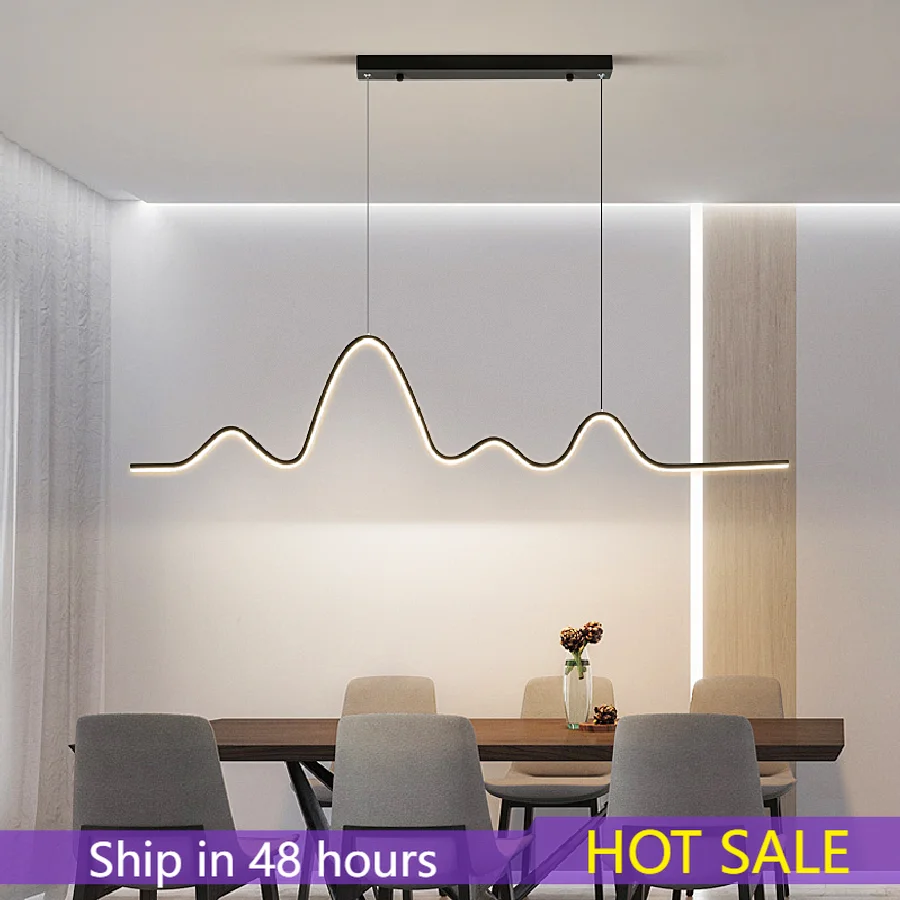 Modern Led Pendant Lights for Dinning Room Black White Ceiling Chandelier Indoor Lighting Hanging Light Fixture Decorative
Modern Led Pendant Lights for Dinning Room Black White Ceiling Chandelier Indoor Lighting Hanging Light Fixture Decorative
