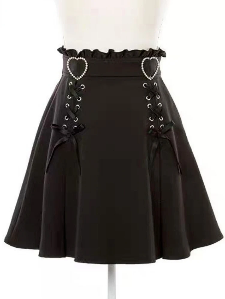 2023 Y2k Aesthetic Harajuku Style Sweet Girl High Waist Mini Bandage Skirt Slim Women Solid Streetwear Gothic Jk Saia Feminina
2023 Y2k Aesthetic Harajuku Style Sweet Girl High Waist Mini Bandage Skirt Slim Women Solid Streetwear Gothic Jk Saia Feminina