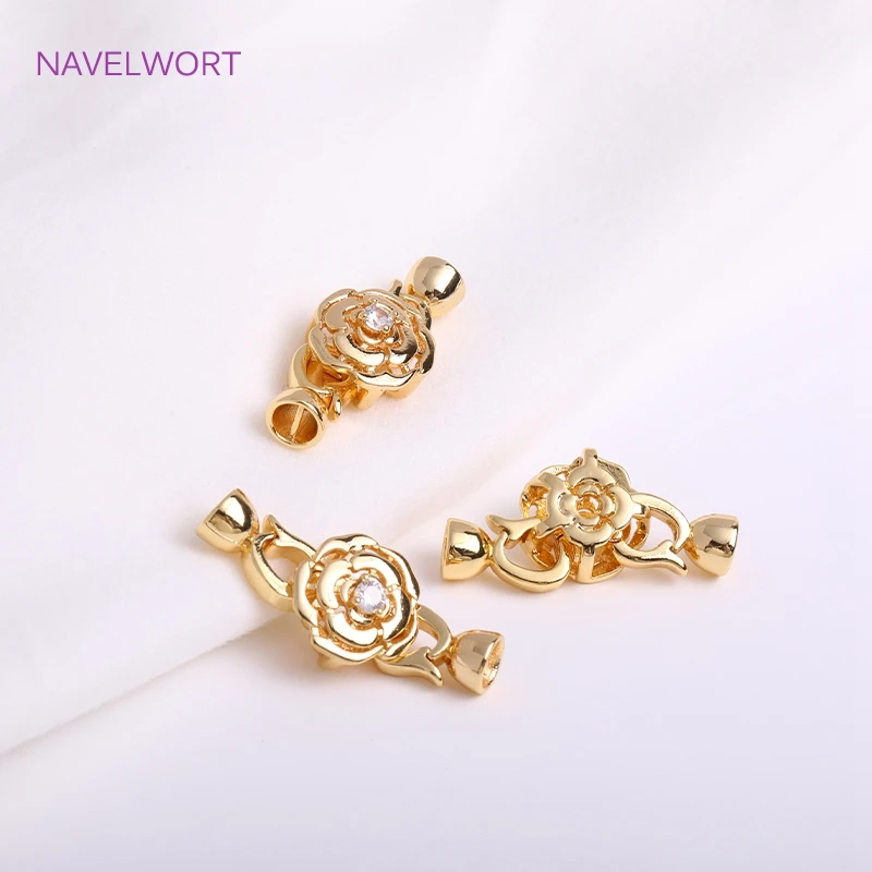 7 Types Luxury Shiny Zircon Flower Shape Fasteners Buckle Clasps Hooks for Pearl Jewelry Connectors DIY Jewelry Making Supplies
7 Types Luxury Shiny Zircon Flower Shape Fasteners Buckle Clasps Hooks for Pearl Jewelry Connectors DIY Jewelry Making Supplies