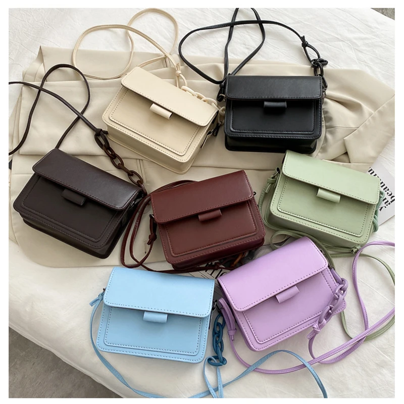 Fashion Brand Women's Small Crossbody Bag Lightweight PU Leather Messenger Bag Flap Handbag Purse Summer Travel Bag for Female
Fashion Brand Women's Small Crossbody Bag Lightweight PU Leather Messenger Bag Flap Handbag Purse Summer Travel Bag for Female