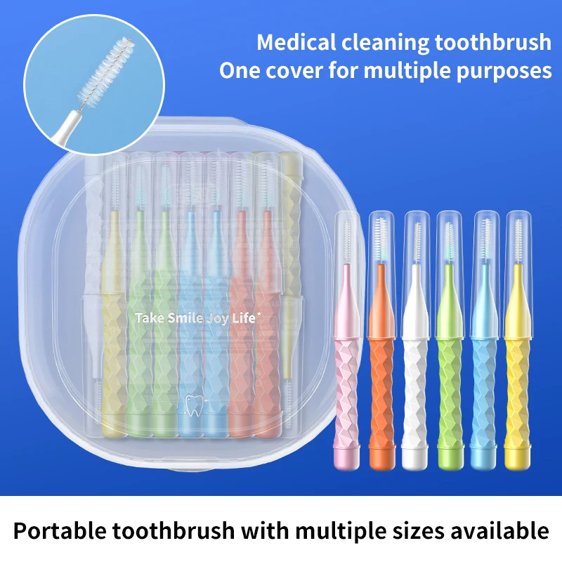 18Pcs/Box Interdental Brushes Health Care Teeth Whitening Interdental Cleaners Orthodontic Dental Tooth Brush Oral Hygiene Tool
18Pcs/Box Interdental Brushes Health Care Teeth Whitening Interdental Cleaners Orthodontic Dental Tooth Brush Oral Hygiene Tool