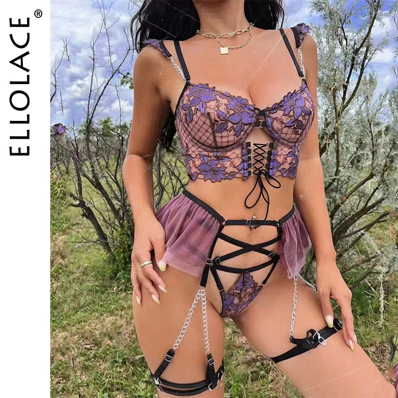 Ellolace роскошное нижнее белье Необычные кружевные сексуальные порно Нижнее белье женское тело Цветочная вышивка просвечивающий бюстгальтер...
Ellolace роскошное нижнее белье Необычные кружевные сексуальные порно Нижнее белье женское тело Цветочная вышивка просвечивающий бюстгальтер...