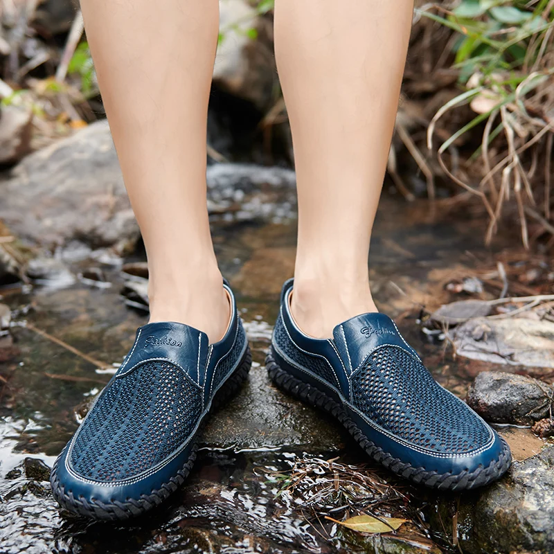 Hollow Plus Size 48 49 50 Mesh Men Loafers Slip on Summer Casual Hiking Beach Fashion Outdoor Walking Shoes
Hollow Plus Size 48 49 50 Mesh Men Loafers Slip on Summer Casual Hiking Beach Fashion Outdoor Walking Shoes