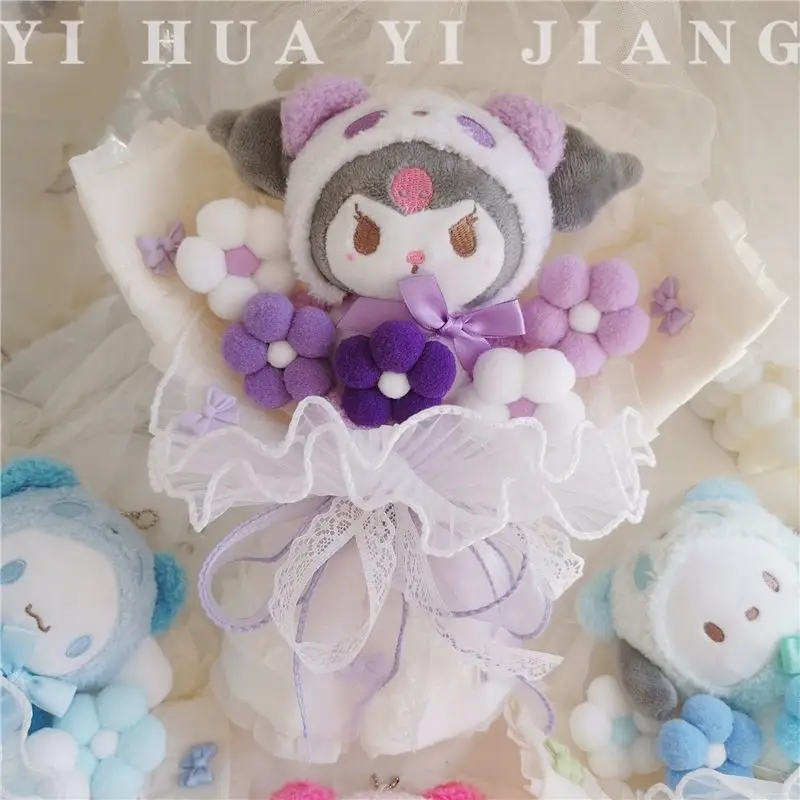 Sanrioed плюшевая искусственная кожа Kawaii Kuromi мультфильм похвака Коричный цветок Аниме подарок на выпускной креативный День святого Валентина
Sanrioed плюшевая искусственная кожа Kawaii Kuromi мультфильм похвака Коричный цветок Аниме подарок на выпускной креативный День святого Валентина
